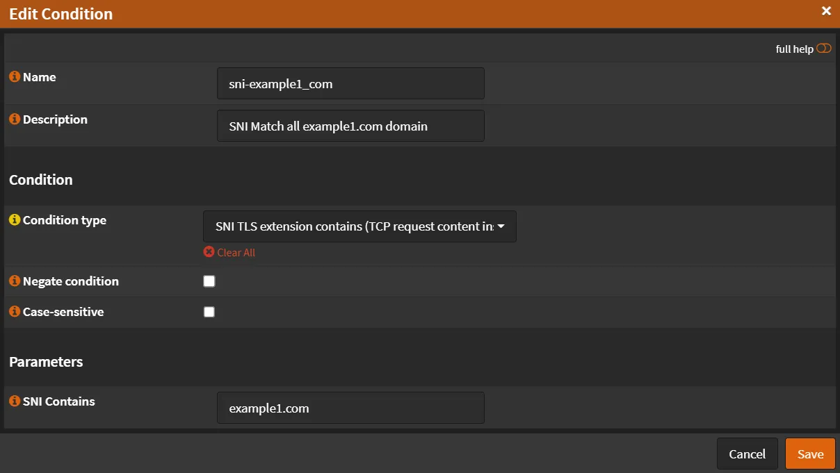 haproxy-sni-condition-sni1
